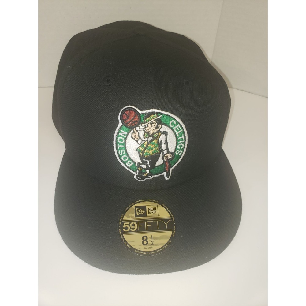 BOSTON CELTICS HAT 59FIFTY 8.5 NEWERA NBA HAT IN PERFECT CONDITION.